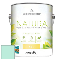 Benjamin Moore 514 Natura Interior Semi-Gloss Finish краска цвет 2044-60 Crystal Clear