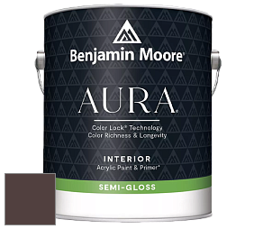Benjamin Moore Aura 528 Waterborne Interior Semi-gloss Finish краска цвет NCS S 8010-Y90R 