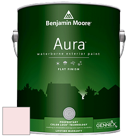 Benjamin Moore Aura 629 Waterborne Exterior Flat Finish краска цвет 2008-70 Touch of Pink
