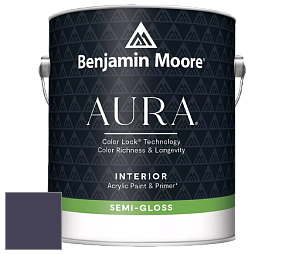 Benjamin Moore Aura 528 Waterborne Interior Semi-gloss Finish краска цвет NCS S 7020-R60B 