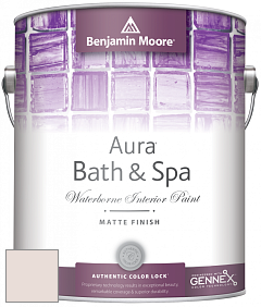 Benjamin Moore Aura 532 Bath & Spa Waterborne Interior Paint Matte Finish краска цвет 2099-70 Wheatberry
