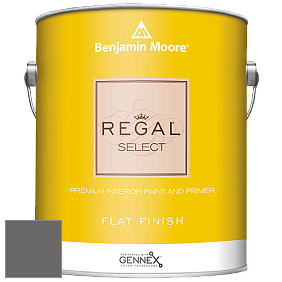 Benjamin Moore 547 Regal Select Waterborne Interior Flat Finish краска цвет NCS S 7000-N 