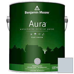 Краска Aura Waterborne Exterior Flat Finish (629) цвет 1437 Violet Mist