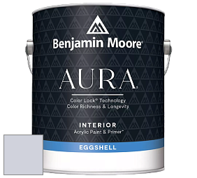 Benjamin Moore Aura 524 Waterborne Interior Eggshell Finish краска цвет 1410 Iced Lavender