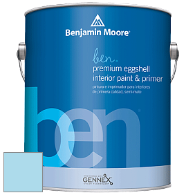 Benjamin Moore Ben W626 Premium Interior Latex Eggshell краска цвет 2060-60 Turquoise Haze