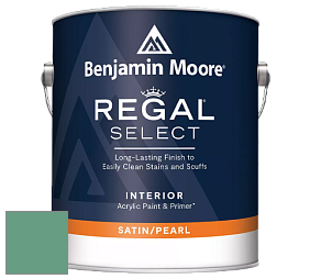 Benjamin Moore 550 Regal Select Waterborne Interior Pearl Finish краска цвет 622 Alpine Trail
