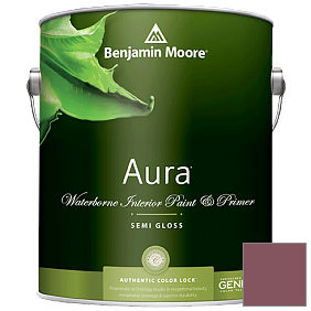 Краска Aura Waterborne Interior Semi-gloss Finish (528) цвет 2082-30 Cherokee Brick