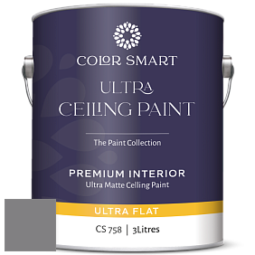 COLOR SMART CS 758 ULTRA CEILING PAINT ультраматовая краска цвет NCS S 5502-R50B 
