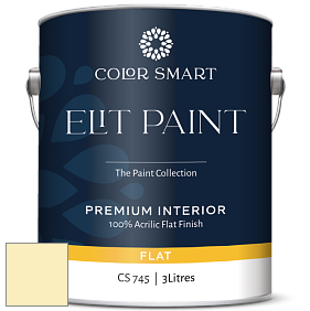 COLOR SMART CS 745 ELIT PAINT глубокоматовая моющаяся краска цвет 2023-60 Butter