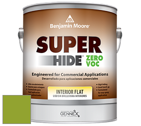 Benjamin Moore 355 Super Hide Zero Voc Interior Flat краска цвет 2028-20 Douglas Fir