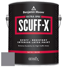 Benjamin Moore 486 Ultra Spec SCUFF-X Interior Satin Finish краска цвет NCS S 5005-R50B 