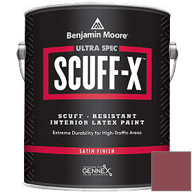 Краска Ultra Spec SCUFF-X Interior Satin Finish (486) цвет 2084-20 Maple Leaf Red