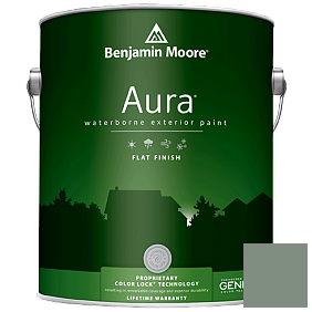 Краска Aura Waterborne Exterior Flat Finish (629) цвет 699 Garden Oasis