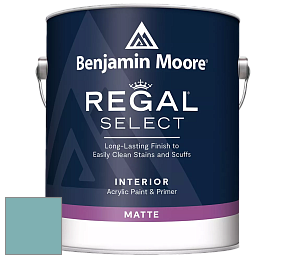 Benjamin Moore 548 IRegal Select Interior Paint - Matte краска цвет RAL 6034 