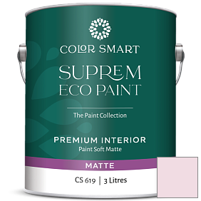 Краска COLOR SMART CS 619 SUPREM ECO PAINT матовая краска цвет 2080-70 Aztec Lily