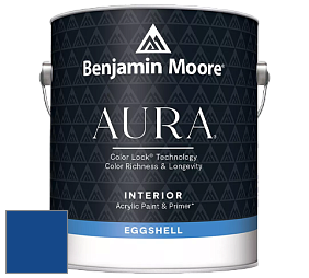 Benjamin Moore Aura 524 Waterborne Interior Eggshell Finish краска цвет RAL 5005 