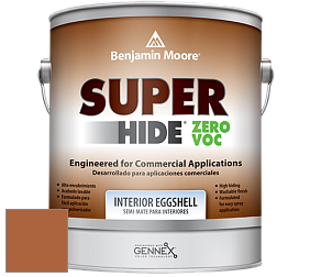 Benjamin Moore 357 Super Hide Zero Voc Interior Eggshell краска цвет 2166-10 Gold Rush