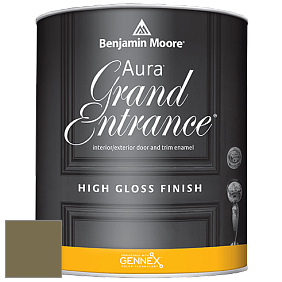 Benjamin Moore Aura 148 Grand Entrance High Gloss эмаль цвет 2143-10 Sage