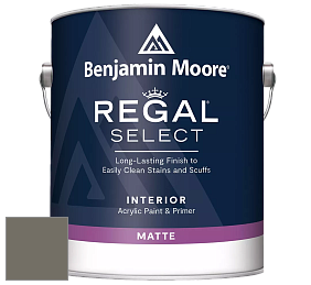 Benjamin Moore 548 IRegal Select Interior Paint - Matte краска цвет 2139-30 Sharkskin