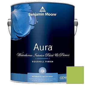Краска Aura Waterborne Interior Eggshell Finish (524) цвет 419 Malachy Green