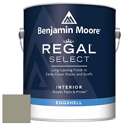 Benjamin Moore 549 Regal Select Waterborne Interior Eggshell Finish краска цвет 2141-40 Creekside Green