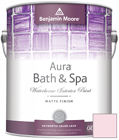 Краска Benjamin Moore Aura Bath & Spa Interior Paint Matte Finish (532) цвет 2001-70 Marshmallow Bunny
