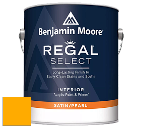 Benjamin Moore 550 Regal Select Waterborne Interior Pearl Finish краска цвет RAL 1028 