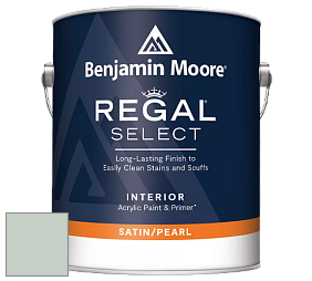 Benjamin Moore 550 Regal Select Waterborne Interior Pearl Finish краска цвет 695 Turquoise Mist