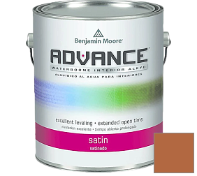 Краска Benjamin Moore 792. Advance Interior Paint-Satin эмаль цвет 2166-20 Caramel Latte