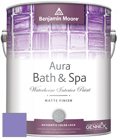 Benjamin Moore Aura 532 Bath & Spa Waterborne Interior Paint Matte Finish краска цвет NCS S 2050-R60B 
