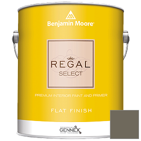 Краска Regal Select Waterborne Interior Flat Finish (547) цвет 1561 Castle Peak Gray