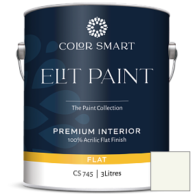 Краска COLOR SMART CS 745 ELIT PAINT глубокоматовая моющаяся краска цвет OC-122 Cotton Balls