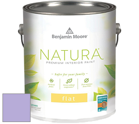 Benjamin Moore 512 Natura Interior Flat Finish матовая краска цвет 2071-50 Amethyst Cream