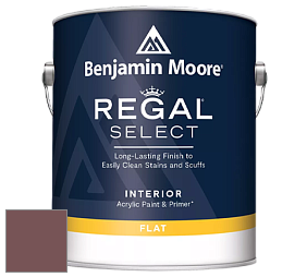 Benjamin Moore 547 Regal Select Waterborne Interior Flat Finish краска цвет NCS S 6020-R 