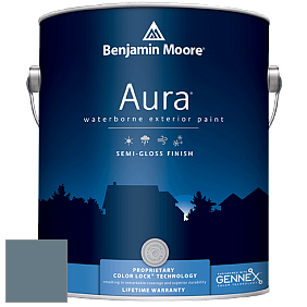 Benjamin Moore Aura 632 Waterborne Exterior Semi-Gloss Finish краска цвет HC-159 BM HC-159
