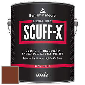 Benjamin Moore 486 Ultra Spec SCUFF-X Interior Satin Finish краска цвет RAL 8029 