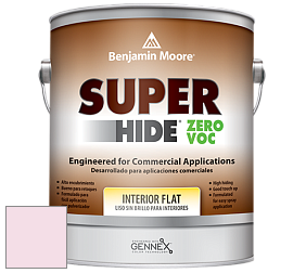 Benjamin Moore 355 Super Hide Zero Voc Interior Flat краска цвет 2086-70 50's Pink