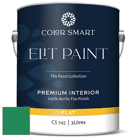 COLOR SMART CS 745 ELIT PAINT глубокоматовая моющаяся краска цвет 2039-20 Emerald Isle