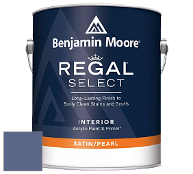 Benjamin Moore 550 Regal Select Waterborne Interior Pearl Finish краска цвет NCS S 5030-R70B 