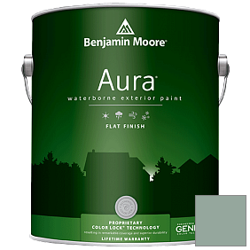 Краска Aura Waterborne Exterior Flat Finish (629) цвет HC-142 BM HC-142
