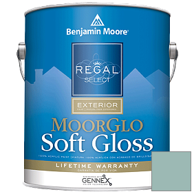 Краска Regal Select Exterior Paint-Moor GloSoft Gloss Finish (W096) цвет 710 Kensington Green