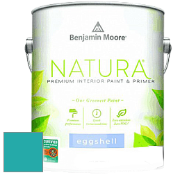 Benjamin Moore 513 Natura Interior Eggshell Finish краска с блеском цвет NCS S 2050-B40G 