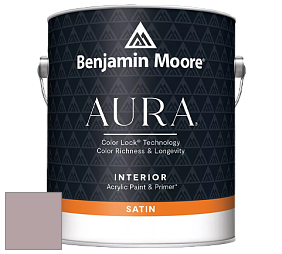 Benjamin Moore Aura 526 Waterborne Interior Satin Finish покрытие цвет NCS S 3010-R10B 