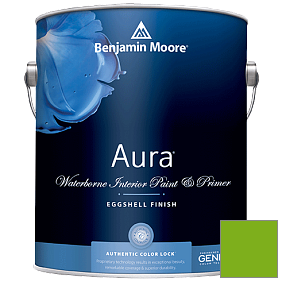 Краска Aura Waterborne Interior Eggshell Finish (524) цвет 2031-20 Paradise Green