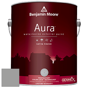 Benjamin Moore Aura 631 Waterborne Exterior Satin Finish краска цвет AF-700 
