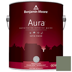 Краска Aura Waterborne Exterior Satin Finish (631) цвет HC-126 BM HC-126