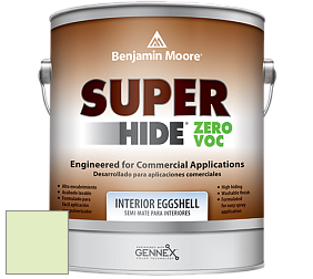 Benjamin Moore 357 Super Hide Zero Voc Interior Eggshell краска цвет 2031-60 Neon Celery