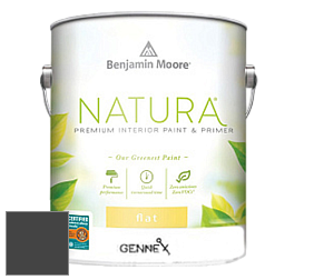Benjamin Moore 514 Natura Interior Semi-Gloss Finish краска цвет 2133-10 Onyx