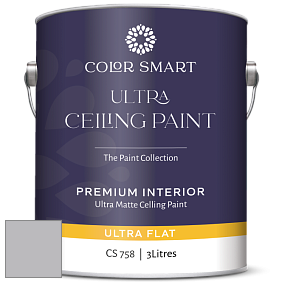 COLOR SMART CS 758 ULTRA CEILING PAINT ультраматовая краска цвет NCS S 2502-R50B 