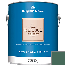 Краска Regal Select Waterborne Interior Eggshell Finish (549) цвет 2041-20 Fiddlehead Green